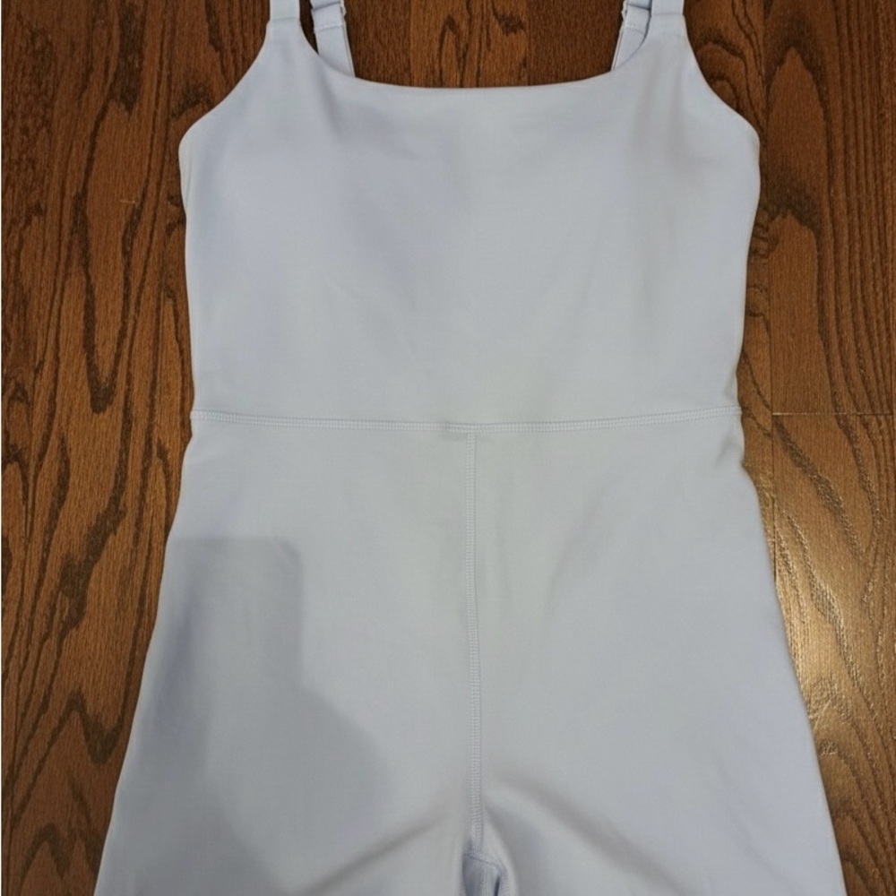 Offline by Aerie Light Blue One Piece/Shorts Romper